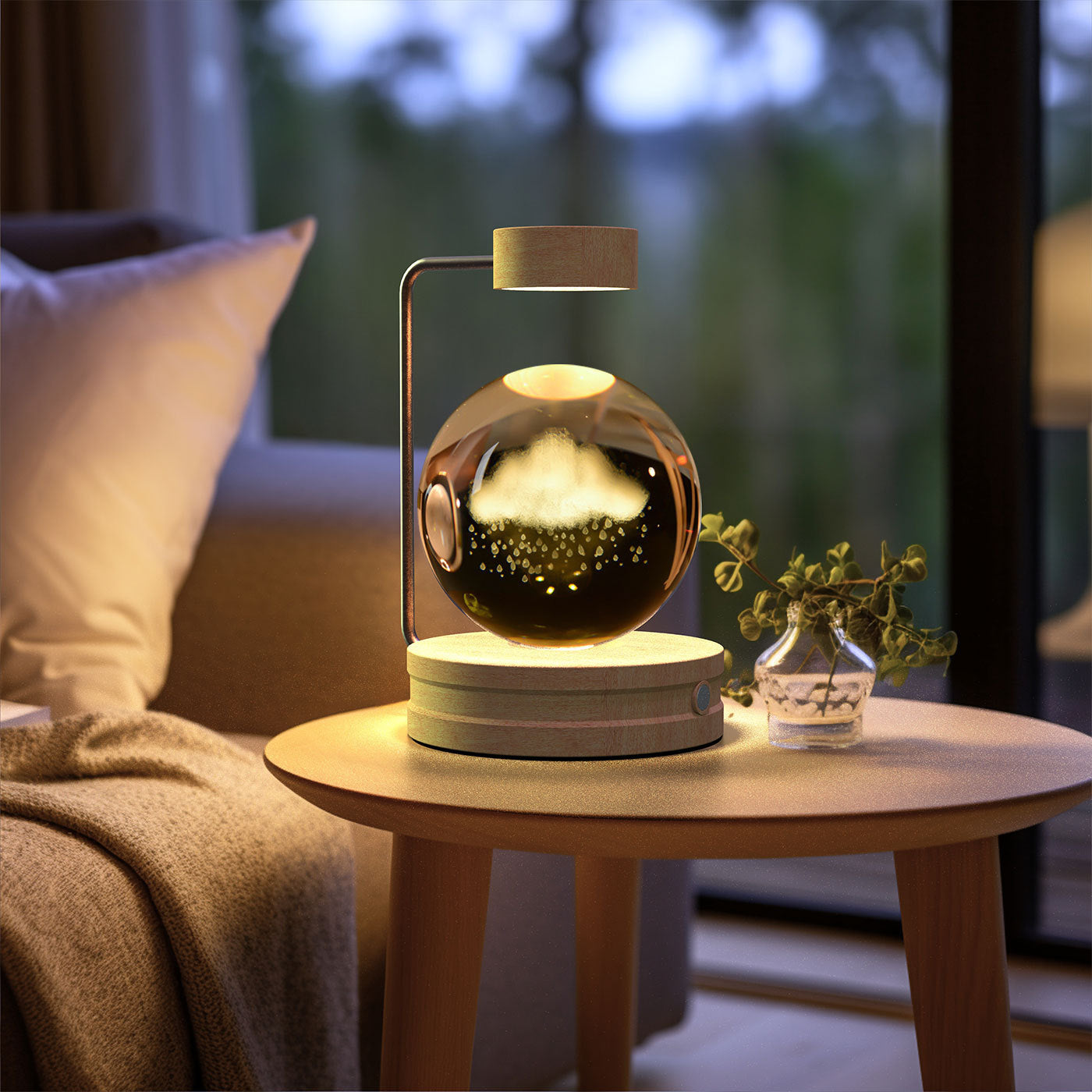 Crystal Dinosaur Night Light