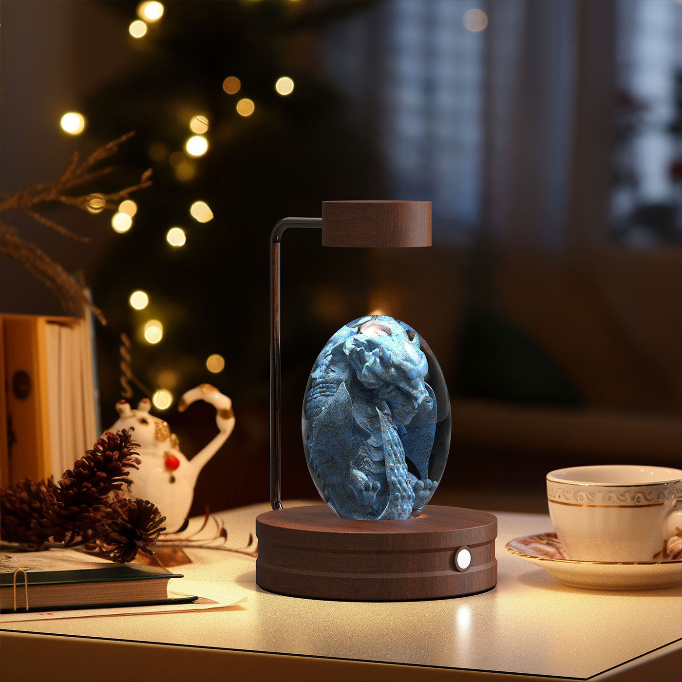 Crystal Dinosaur Night Light