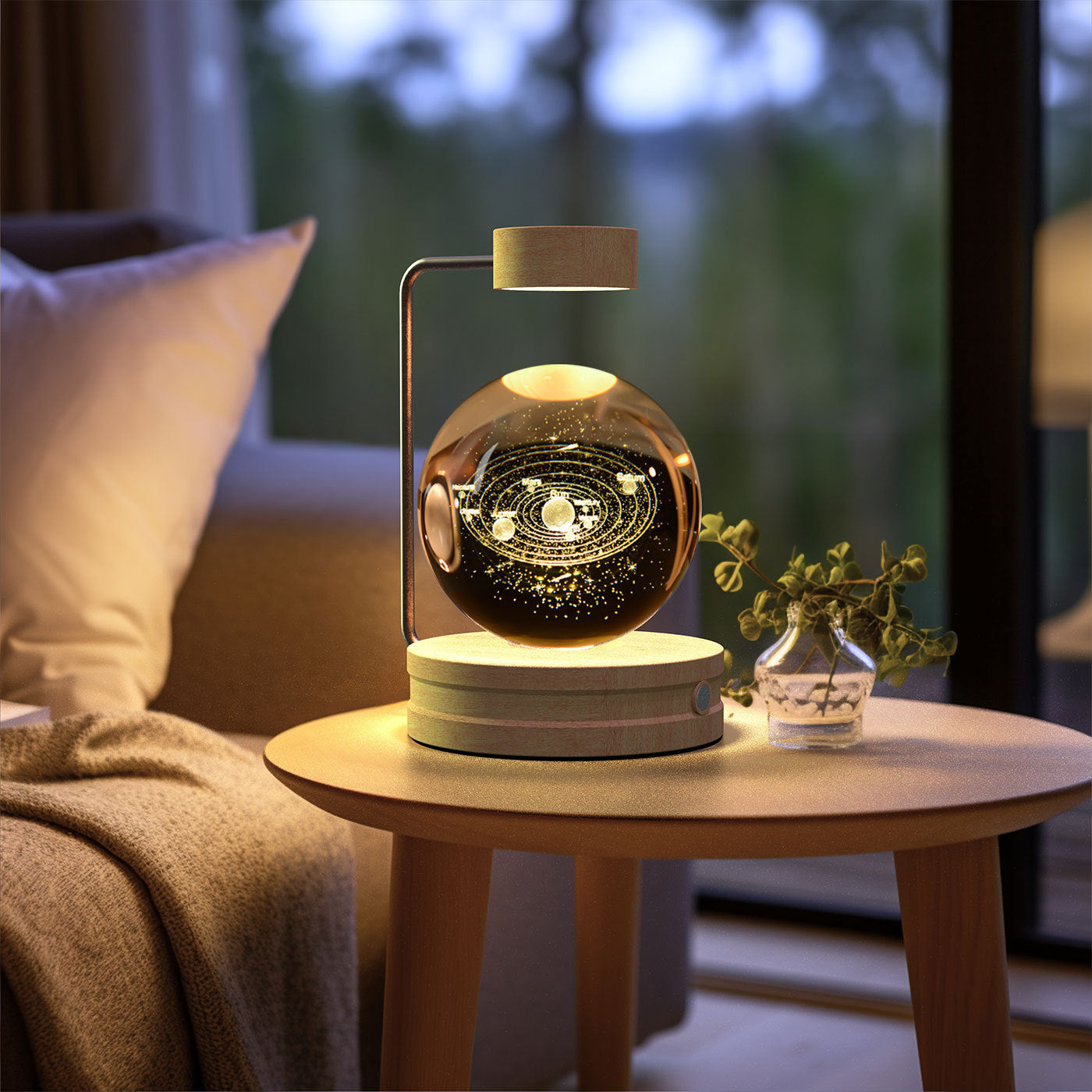 Crystal Dinosaur Night Light