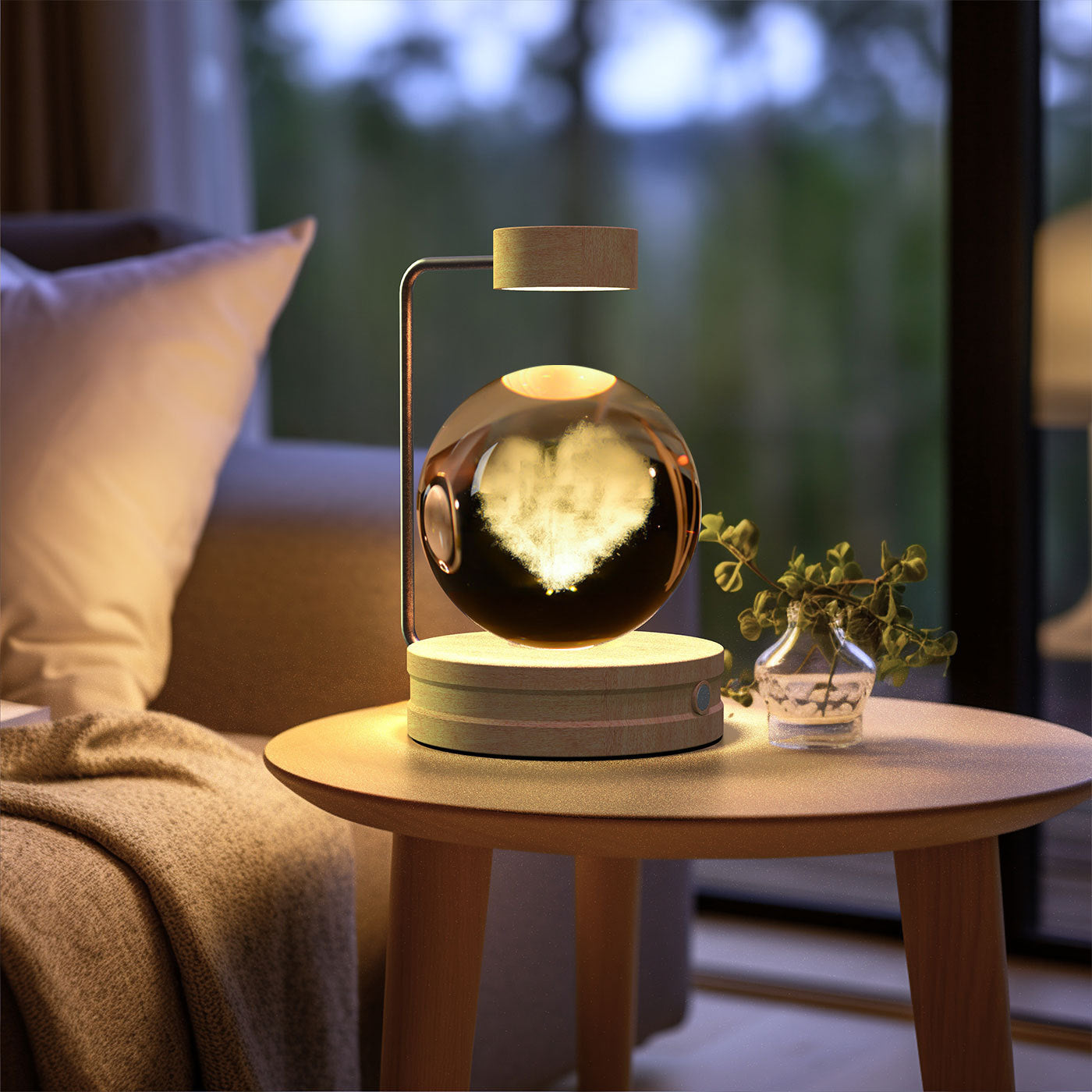 Crystal Dinosaur Night Light