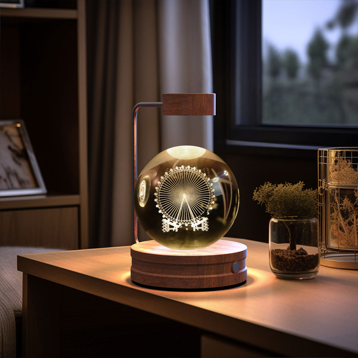 Crystal Dinosaur Night Light