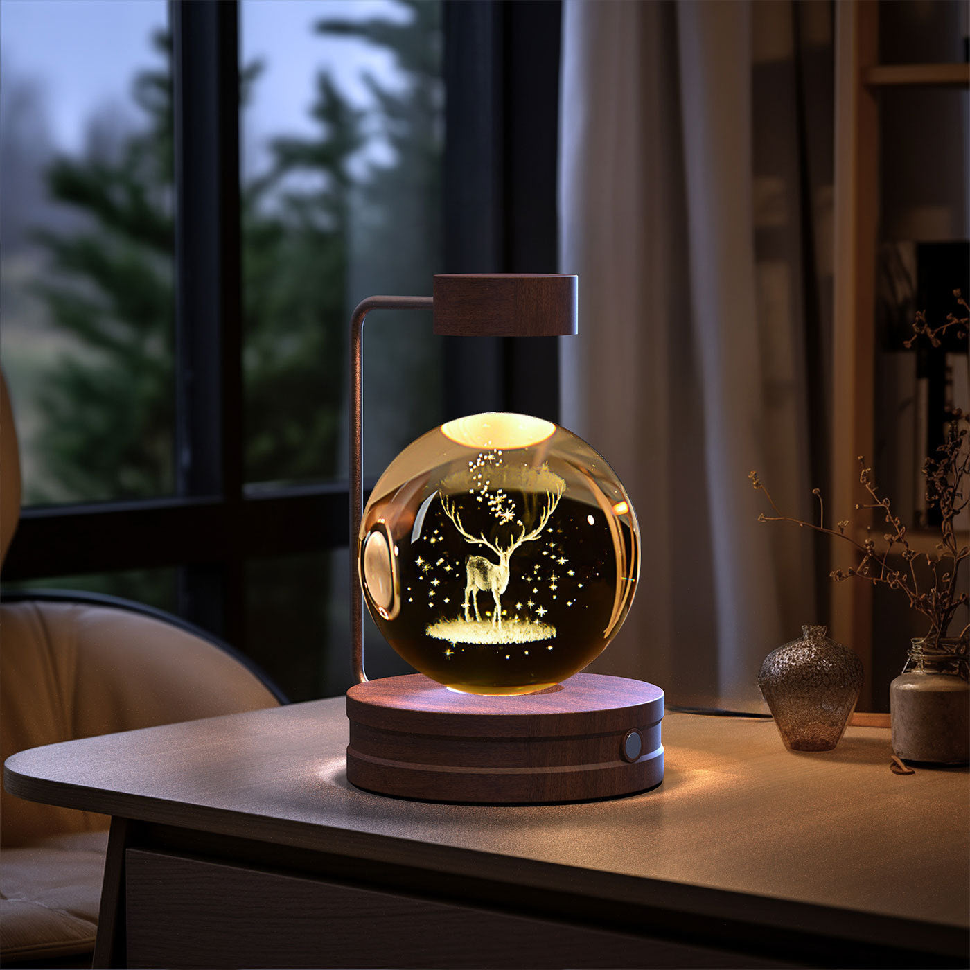 Crystal Dinosaur Night Light
