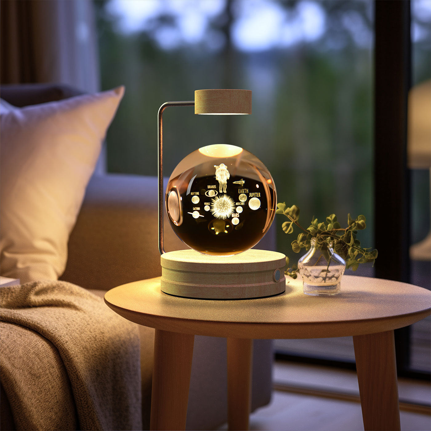 Crystal Dinosaur Night Light