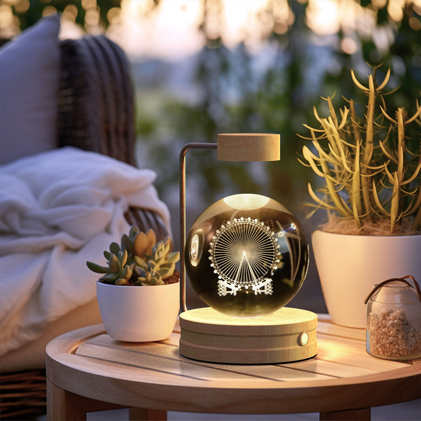 Crystal Dinosaur Night Light