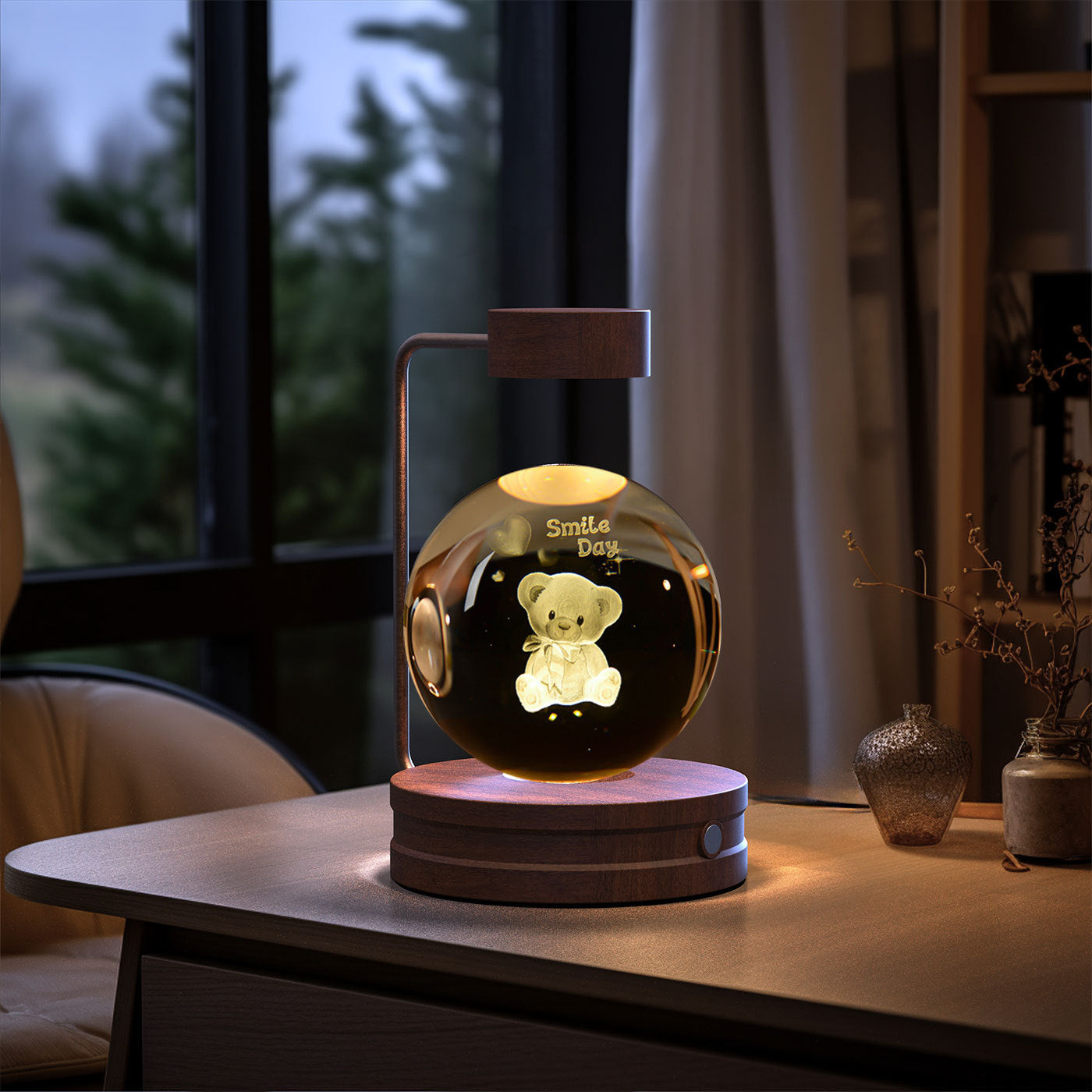 Crystal Dinosaur Night Light