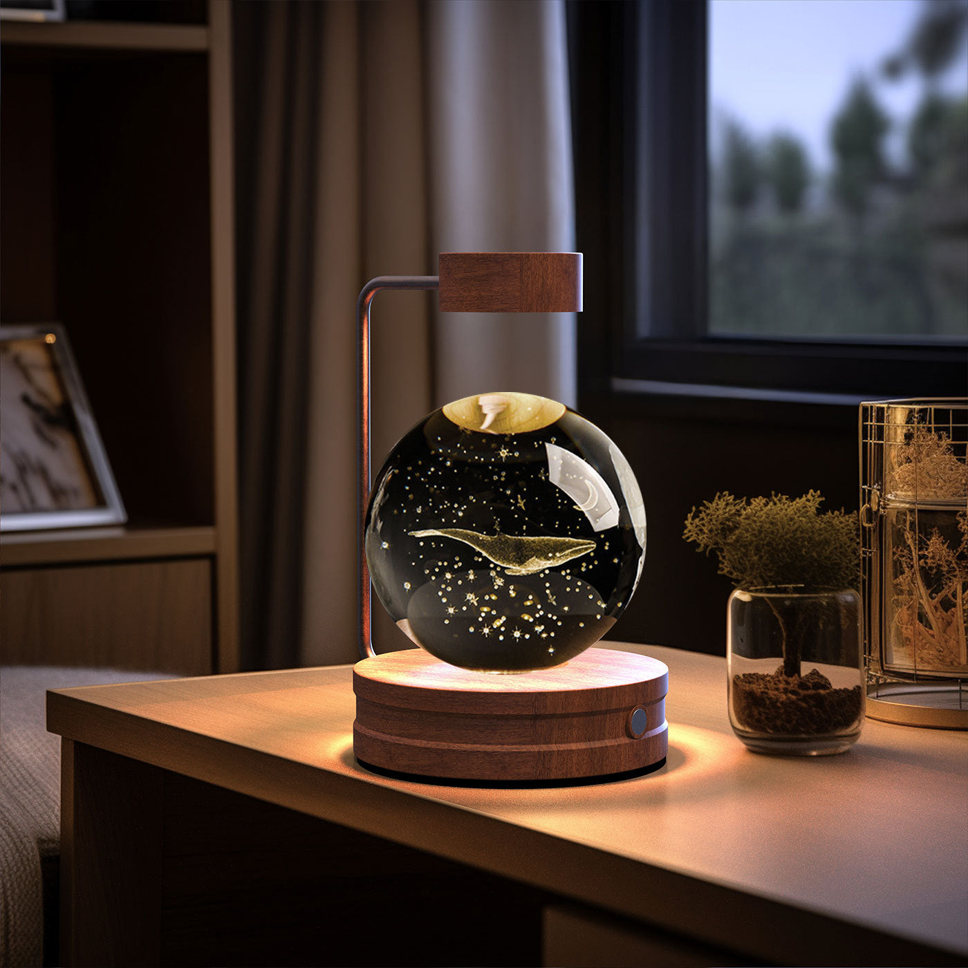 Crystal Dinosaur Night Light