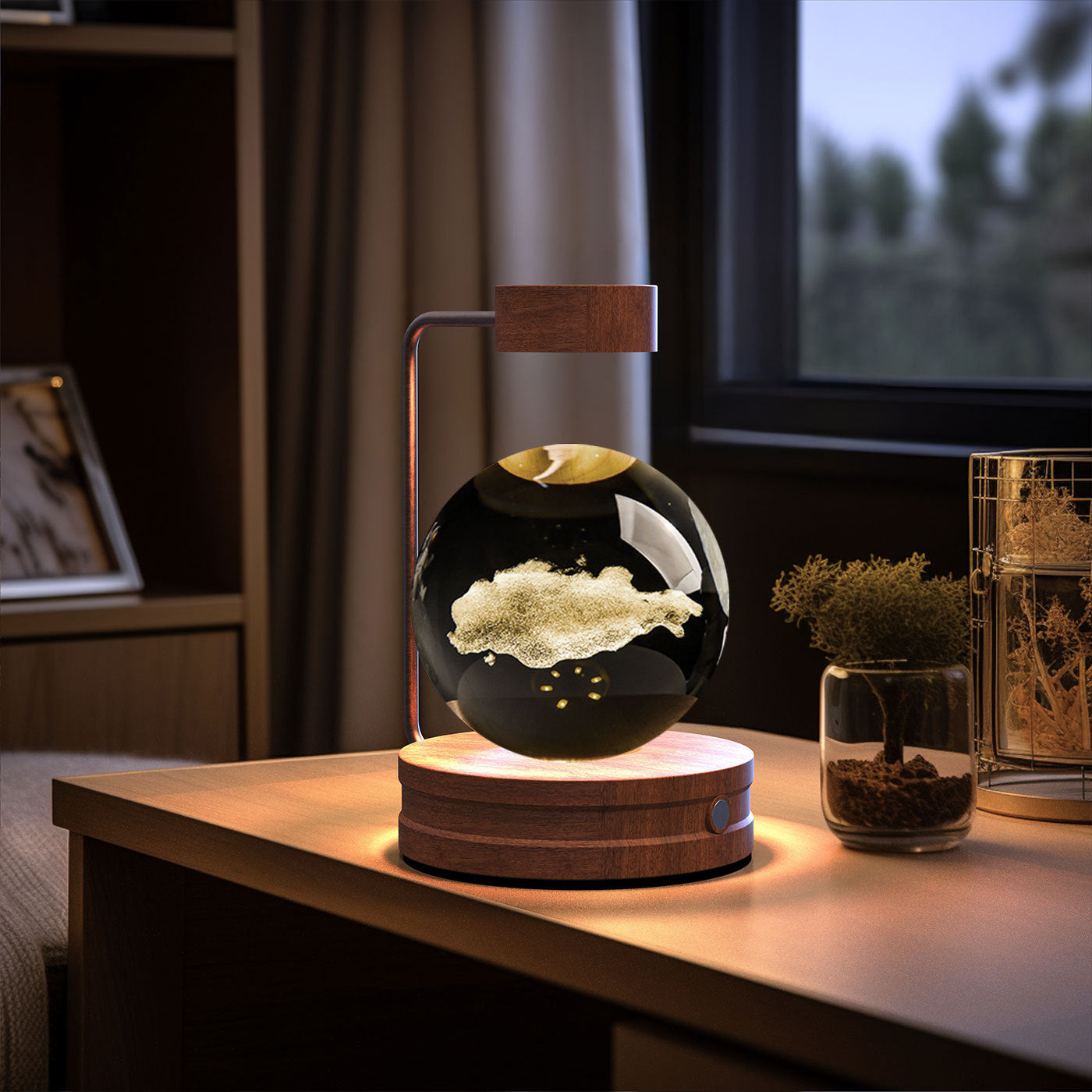 Crystal Dinosaur Night Light