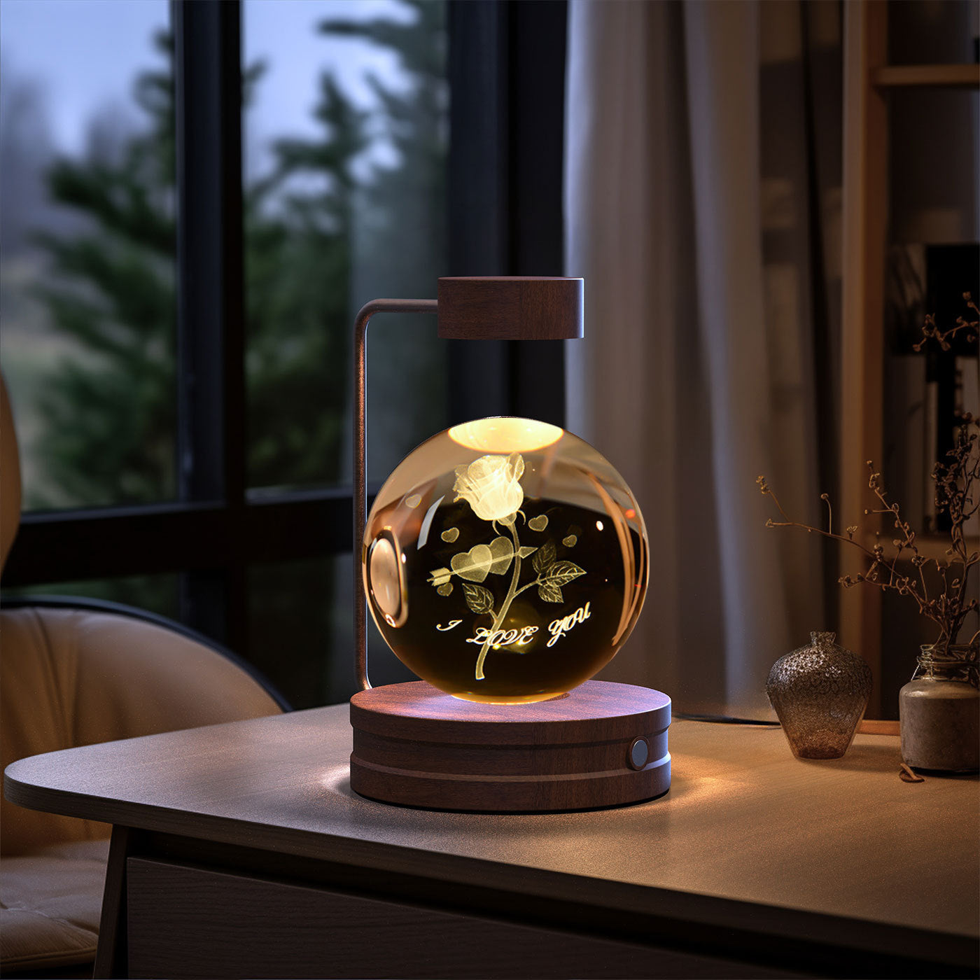 Crystal Dinosaur Night Light
