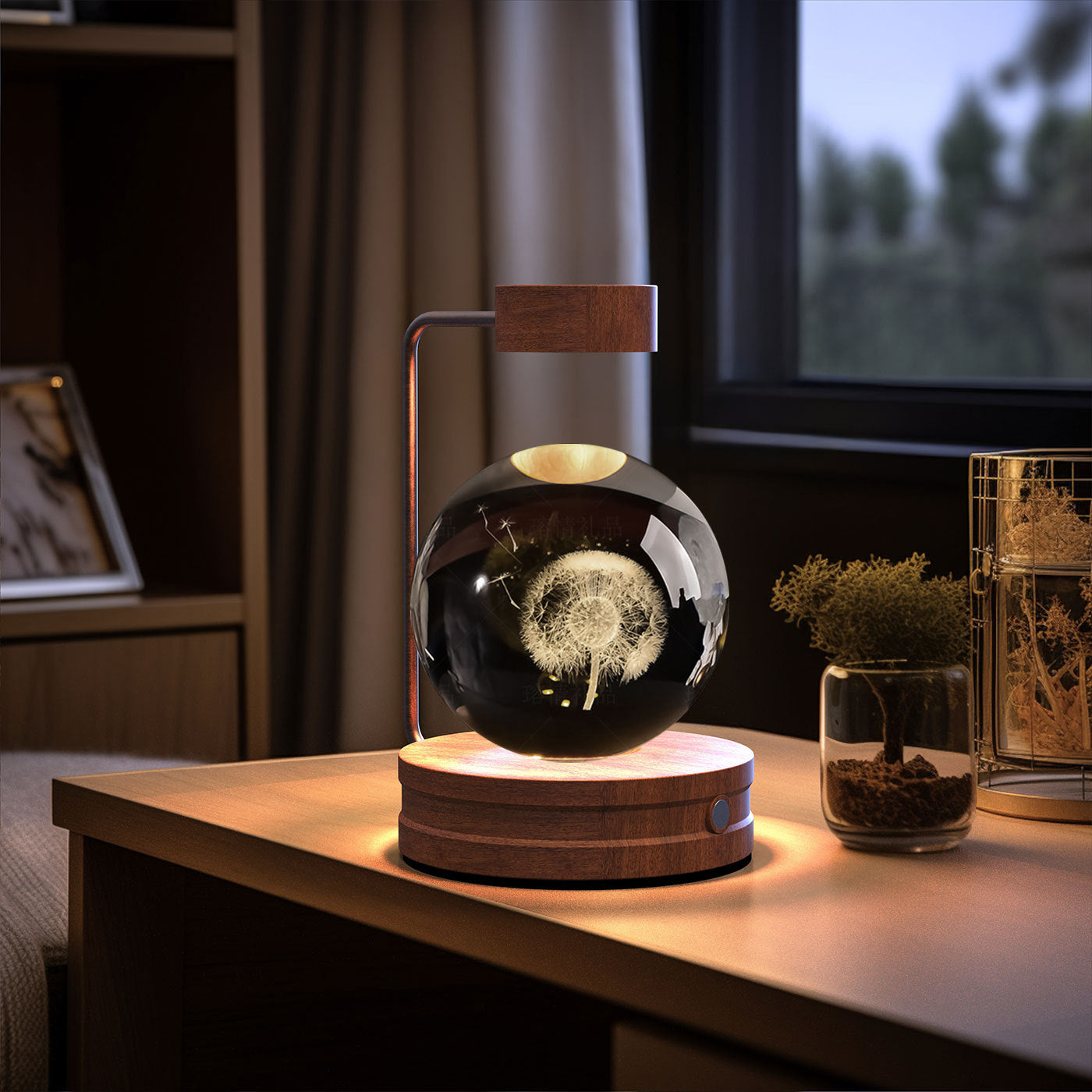 Crystal Dinosaur Night Light