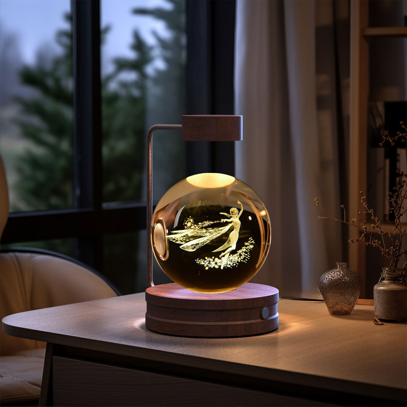 Crystal Dinosaur Night Light