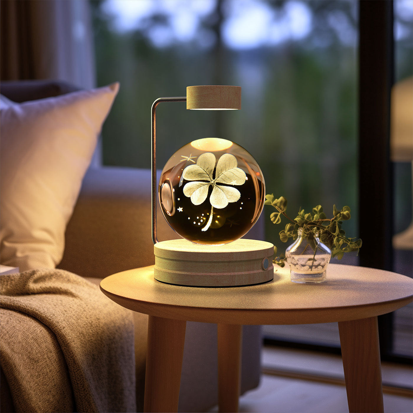 Crystal Dinosaur Night Light