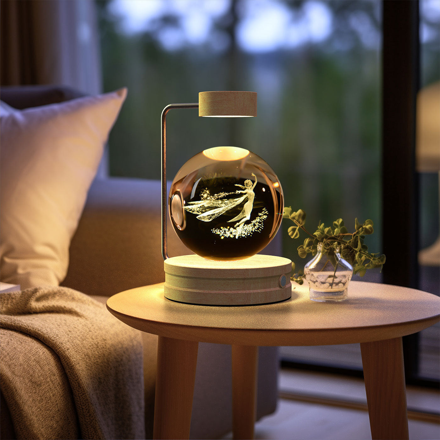 Crystal Dinosaur Night Light